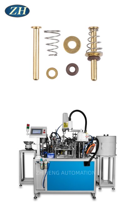 Mesin Perakitan Gasket Ganda Pegas O-ring Efisiensi Tinggi