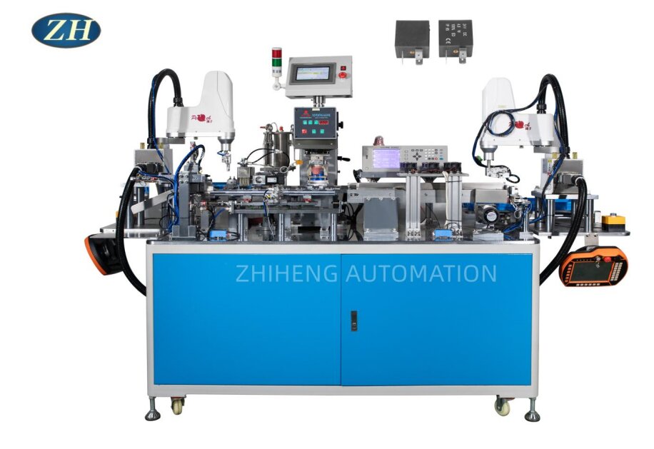 Solenoid Valve Coil Testing and Printing Line Machine Accuracy Tinggi