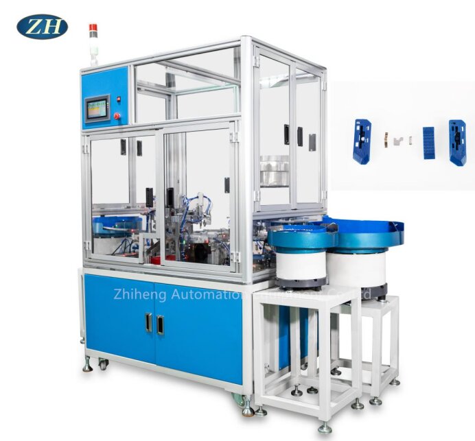 Alat Push Block Assembly Machine Line Security Yang Baik